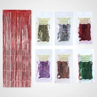 Gold Tinsel Curtain 1m x 2m - Available October 2025
