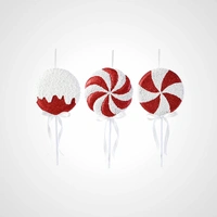Hanging Snowy Lollipop B 