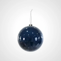 15cm Navy Pearl Bauble - Available Oct 2025