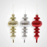 23cm Red Hanging Finial Deco - Avail Oct 2025