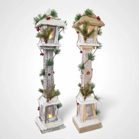 LED Berry Garland Lamp Post A - Available October 2025
