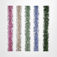 Blue Bubble Cut Tinsel - 2m