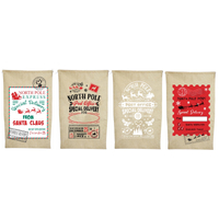 Christmas Stamped Sacks Assorted(A) - AVAIL OCT 2024
