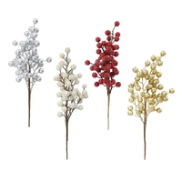 Gold Berry Picks 25cm