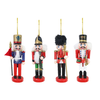 12.5cm Hanging Nutcracker with Dagger - AVAIL OCT 2024