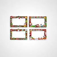Christmas Giant Selfie Frame Reindeer 