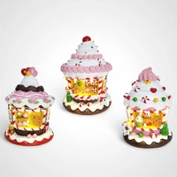 LED Frosted Gingerbread Cupcake C - Avail OCT 2025