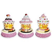 LED Frosted G/Bread Cupcake (A) - AVAIL OCT 2024