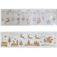 50cm Long  Snow Spray Stencil 