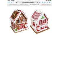 GingerbreadIced  Candy House Clay Dough White