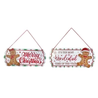 Gingerbread Hanging Plaque