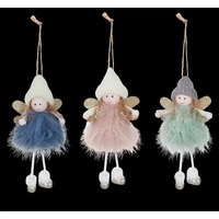 20cm Pink Hanging Nordic Fairy 