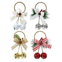Twin Nutbell Door Hanger Gold 