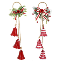 Red Bell Hanging Fancy Deco  - AVAIL OCT 2024