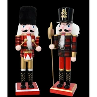 25cm Tartan  Nutcracker Guard with Drum