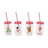 Snowman Screw Top Cup w/Straw -AVAIL OCT 2024