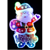 Santa Plaque Colour Changing Light 