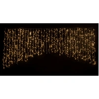 3.5M Gold Flashing Curtain Lights - PREORDER