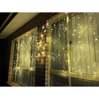 Warm White Maniac Curtain 3.5m x 1.6m