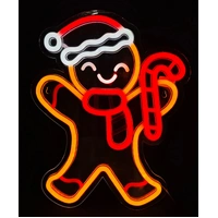 40cm Gingerbread Neonflex Motif