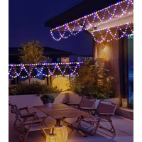 Multi Solar Flexi Cable Bunting Lights