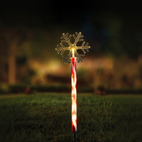Solar Candy Stake Snowflake