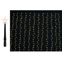 3m x 3m Warm White Curtain