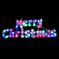 Merry Christmas Plaque Flashing
