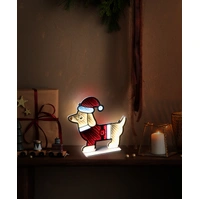40cm Infinity Light Dachshund Motif