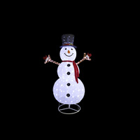 180cm LED Pop Up Snowman  - avail October 24