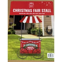 Christmas Floral Market Garden Stall
