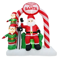 Inflatable Santa Booth 