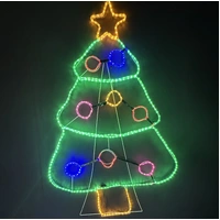 170cm Christmas Tree Rope Light Motif 
