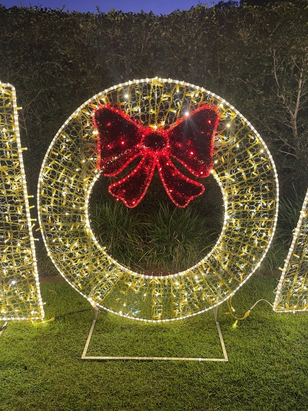 Giant NOEL Rope Light Motif