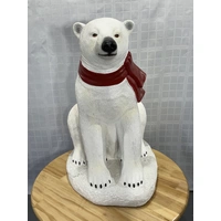 73cm Tall Resin Polar bear 