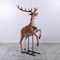 Resin Rearing Reindeer