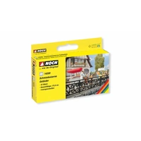 Noch 14209 Wrought Iron Railings - HO Scale