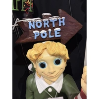 Resin North Pole Elf
