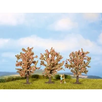 NOCH 25112 - Fruit Trees x 3 - 8cm - HO Scale