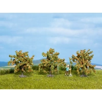 NOCH 25114 Pack of 3 Orange Trees - 4cm