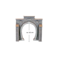 Noch 58051 Tunnel Portal HO Scale (single track)