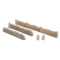 NOCH 58283 - Natural Stone Walls - 104cm long - HO Scale