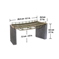 Noch 67025 Curved Bridge Radius (R1) HO Scale