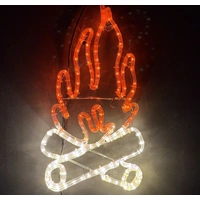 Aussie Campfire Rope Light Motif