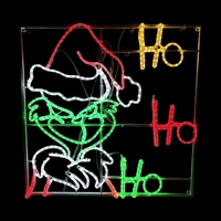 Grinch HOHOHO Rope Light Motif 