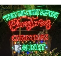 'Twas The Night Before Christmas Rope Light Motif 