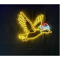 Flying Goose Rope Light Motif