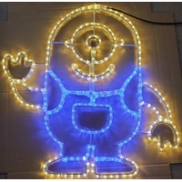 One Eyed Minion Rope Light Motif 