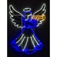150cm Twinkling Angel Rope Light Motif 