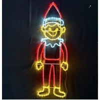 Christmas Elf Rope Light Motif 